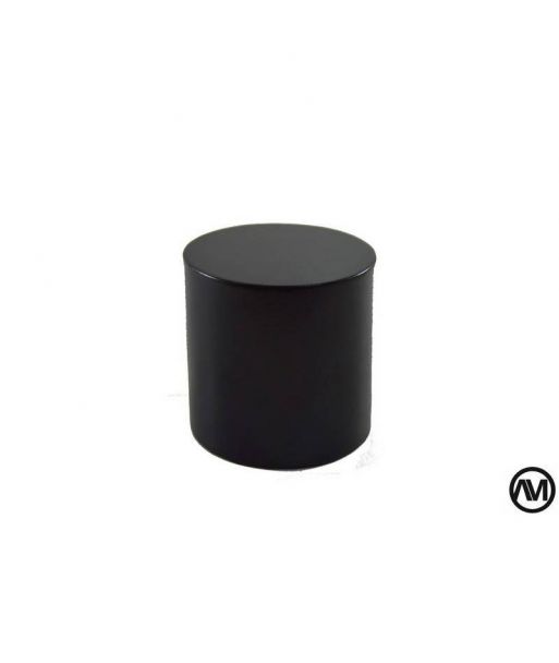 TACO DM LACADO NEGRO 5x5 (DiametroxAlto)