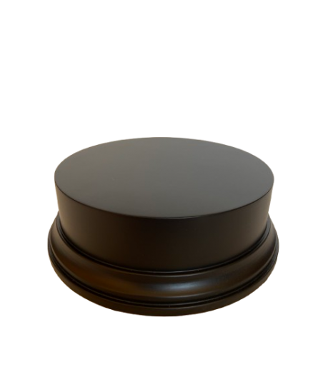 PEANA PEDESTAL MADERA ACABADO NEGRO 8x8x7,5