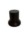 Peana Pedestal Redondo DM - Lacado Negro 5 x 6,8 (Diametro x Altura)
