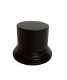Pedestal base Redondo DM - Lacquer Black 5 x 6.8 (Diameter x Height)