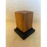 PEANA MADERA DE OLIVO CON BASE DE OLIVO 8x8x5,8