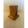 PEANA MADERA DE OLIVO CON BASE DE OLIVO 3x3x6,5