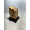 Peana pedestal busto madera de olivo 4x4x8