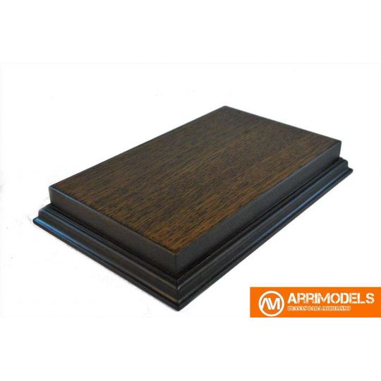 Peana Rechapado acabado en nogal 20x12x3,5 Peana Rechapado acabado en nogal 20x12x3,5