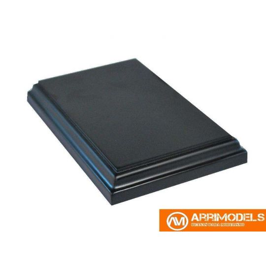 Peana Madera Lacado negro 13x8x1,9 Peana Madera Lacado negro 13x8x1,9