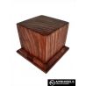 PEANA PEDESTAL MADERA ACABADO EN CEREZO 6x6x6