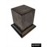 PEANA PEDESTAL MADERA ACABADO EN TABACO 4x4x6