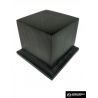 PEANA PEDESTAL MADERA ACABADO EN NEGRO 6x6x6
