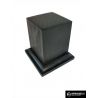 PEANA PEDESTAL MADERA ACABADO EN NEGRO 4x4x6