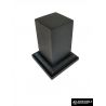 PEANA PEDESTAL MADERA ACABADO EN NEGRO 3x3x6