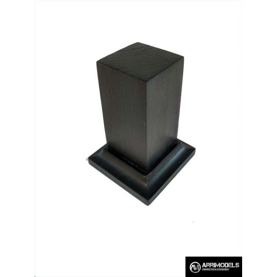 PEANA PEDESTAL MADERA ACABADO EN NEGRO 2,5x2,5x6 PEANA PEDESTAL MADERA ACABADO EN NEGRO 2,5x2,5x6