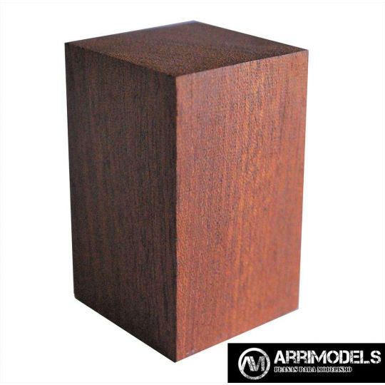 PEANA TACO MADERA - SAPELLY 3x3x5 PEANA TACO MADERA - SAPELLY 3x3x5