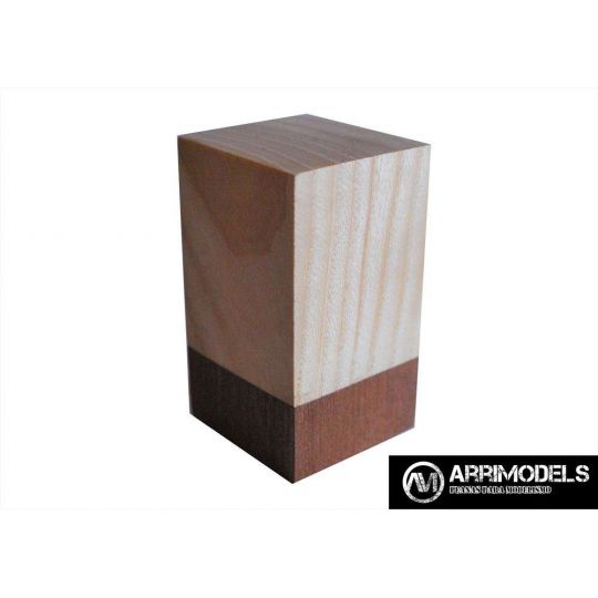 PEANA TACO MADERA - SAPELLY y FRESNO 4x4x7 PEANA TACO MADERA - SAPELLY y FRESNO 4x4x7