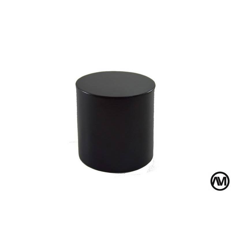 PEANA TACO REDONDO DM LACADO - NEGRO 6x6 (DiametroxAlto) PEANA TACO REDONDO DM LACADO - NEGRO 6x6 (DiametroxAlto)