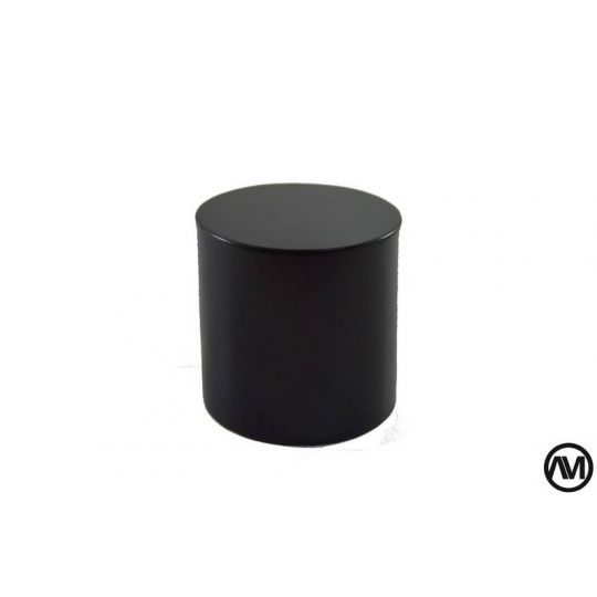 PEANA TACO REDONDO DM LACADO - NEGRO 6x6 (DiametroxAlto) PEANA TACO REDONDO DM LACADO - NEGRO 6x6 (DiametroxAlto)