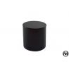 PEANA TACO ROUND DM LACQUER - BLACK 4,5x6 (DiametroxAlto)