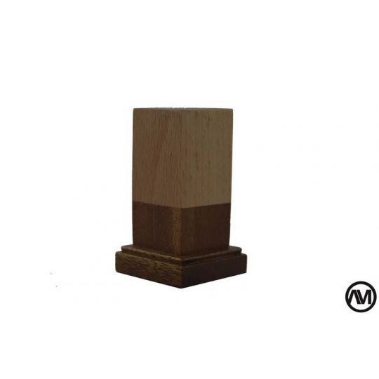 PEANA PEDESTAL MADERA SAPELLY Y HAYA 2,5X2,5X6 PEANA PEDESTAL MADERA SAPELLY Y HAYA 2,5X2,5X6