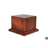 PEANA PEDESTAL MADERA ACABADO CEREZO 7X7X6