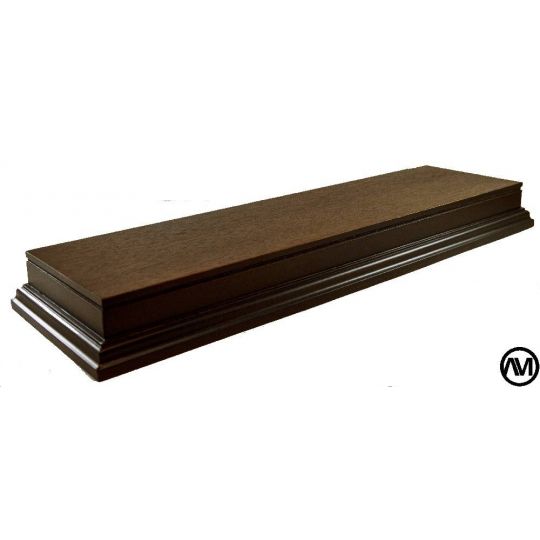 PEANA ALIGERADA RECHAPADO ACABADO NOGAL 38x10x4,5 PEANA ALIGERADA RECHAPADO ACABADO NOGAL 38x10x4,5