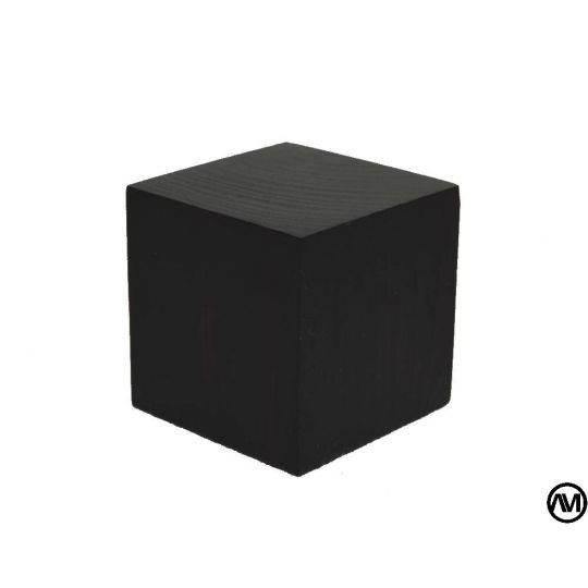 PEANA TACO MADERA ACABADO NEGRO 5x5x5 PEANA TACO MADERA ACABADO NEGRO 5x5x5
