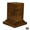 PEDESTAL BASE DARK Beech BETEADO 3,5x3,5x6