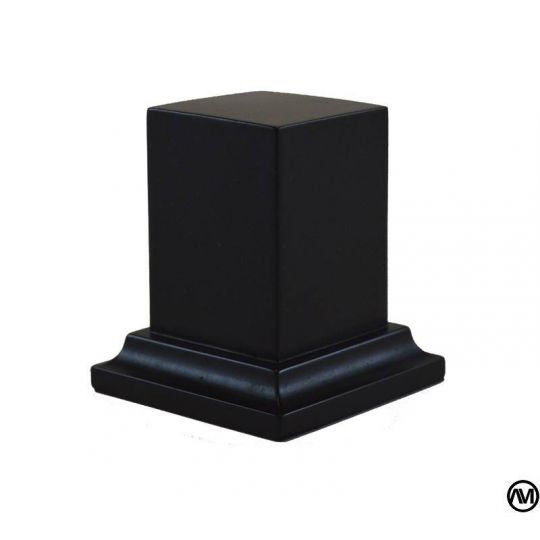PEANA PEDESTAL DM LACADO - NEGRO 3x3x5 PEANA PEDESTAL DM LACADO - NEGRO 3x3x5