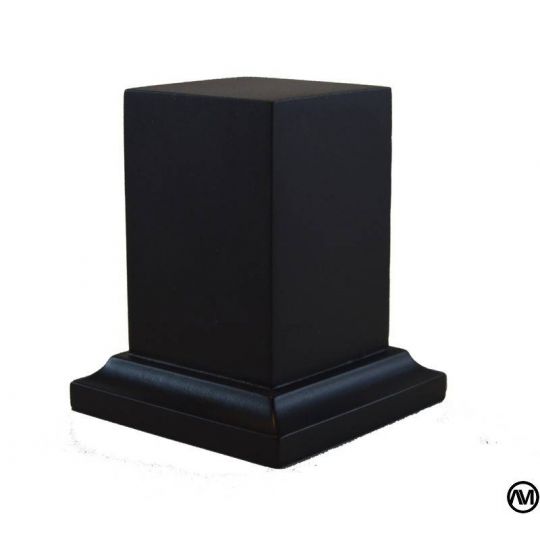 PEANA PEDESTAL DM LACADO - NEGRO 3,5x3,5x6 PEANA PEDESTAL DM LACADO - NEGRO 3,5x3,5x6
