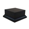 PEDESTAL PEDESTAL DM LACADO - BLACK 10x10x5