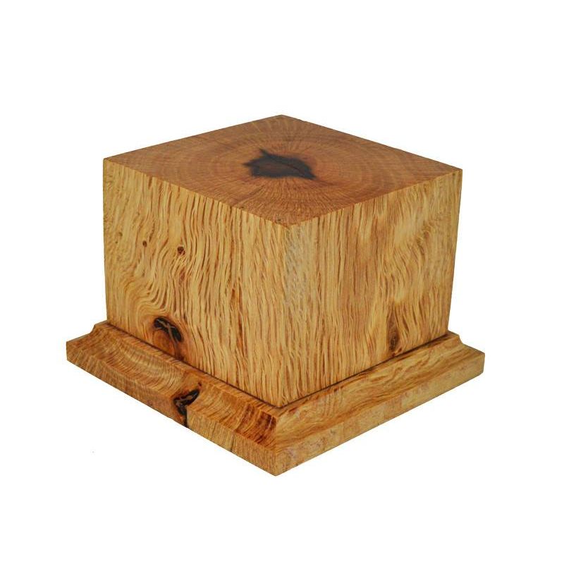 WOOD PEDSTAL PEANA 7x7x6,5 ENCINA