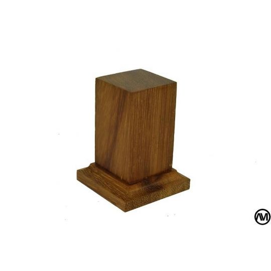 PEANA PEDESTAL MADERA DE IROKO 3x3x6 PEANA PEDESTAL MADERA DE IROKO 3x3x6