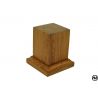PEANA PEDESTAL MADERA DE IROKO 4x4x6