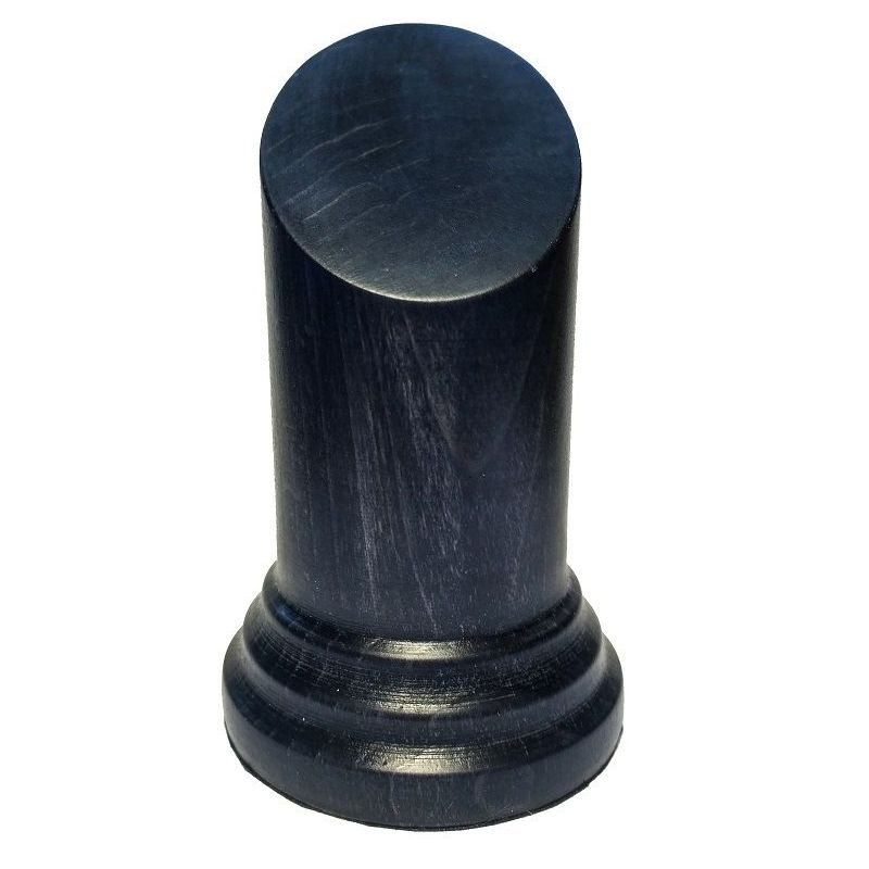PEANA BUSTO MADERA DE HAYA NEGRO 3,5 x 8 PEANA BUSTO MADERA DE HAYA NEGRO 3,5 x 8