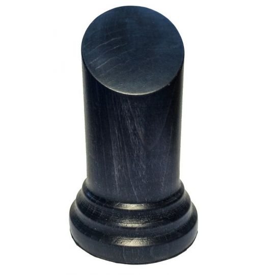 PEANA BUSTO MADERA DE HAYA NEGRO 3,5 x 8 PEANA BUSTO MADERA DE HAYA NEGRO 3,5 x 8