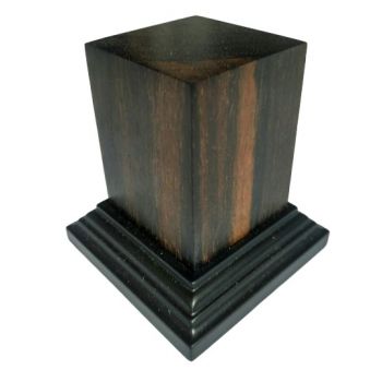 Ebony wood 4x4x6,5